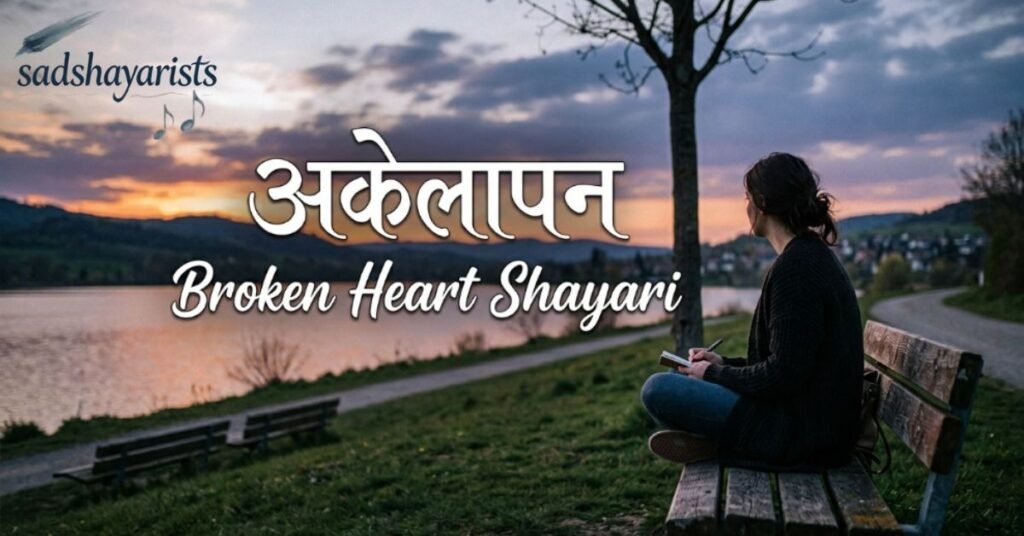 अकेलापन Broken Heart Shayari