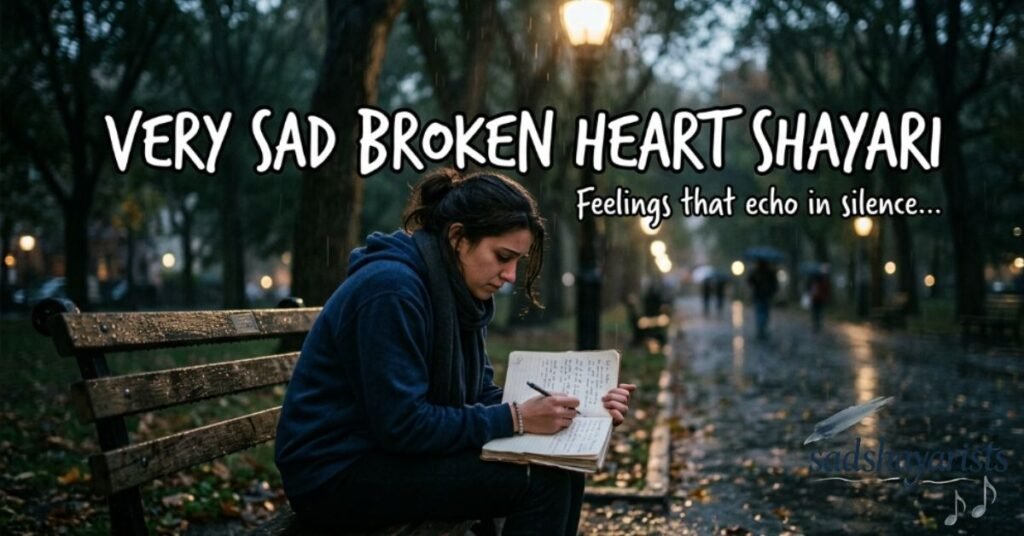 Very Sad Broken Heart Shayari
