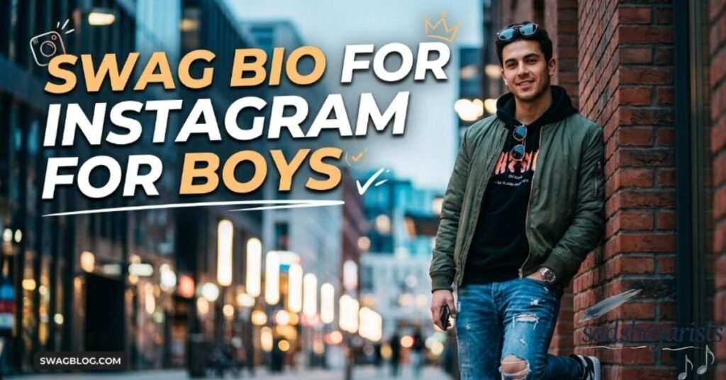 Swag Bio For Instagram For Boys