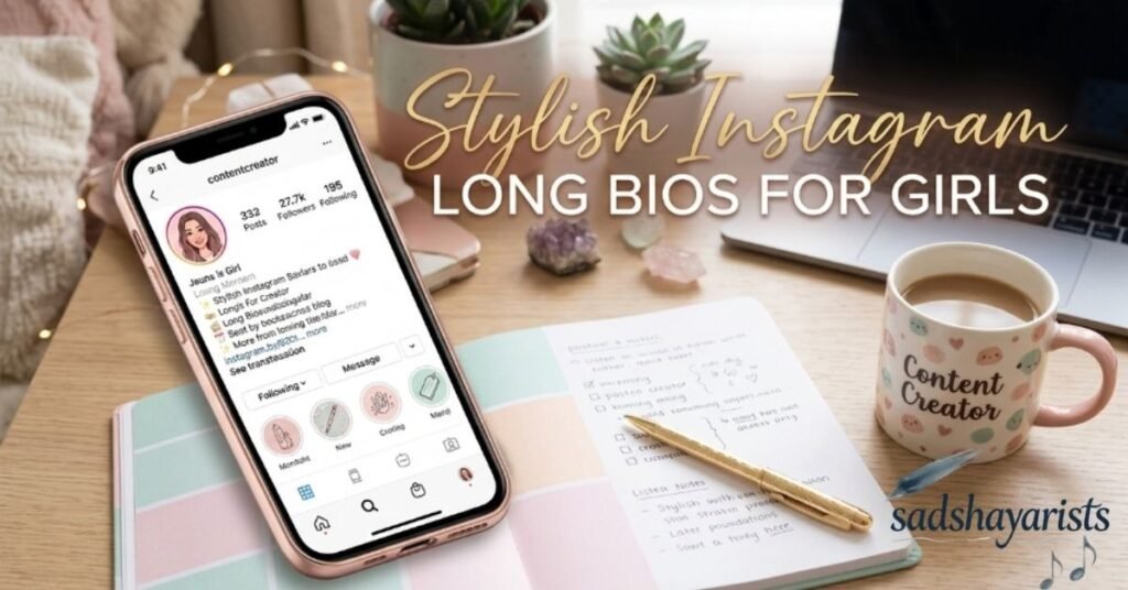 Stylish Instagram Long Bios For Girls