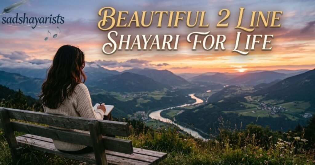 Beautiful 2 Line Shayari For Life