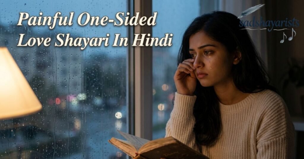 Painful One-Sided Love Shayari In Hindi