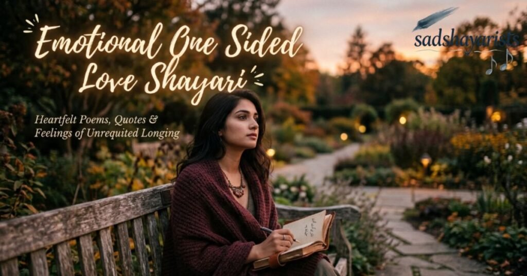 Emotional One-Sided Love Shayari