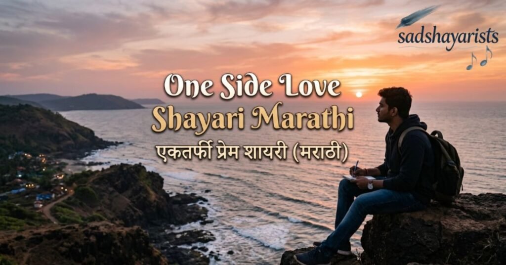 One-Sided Love Shayari Marathi