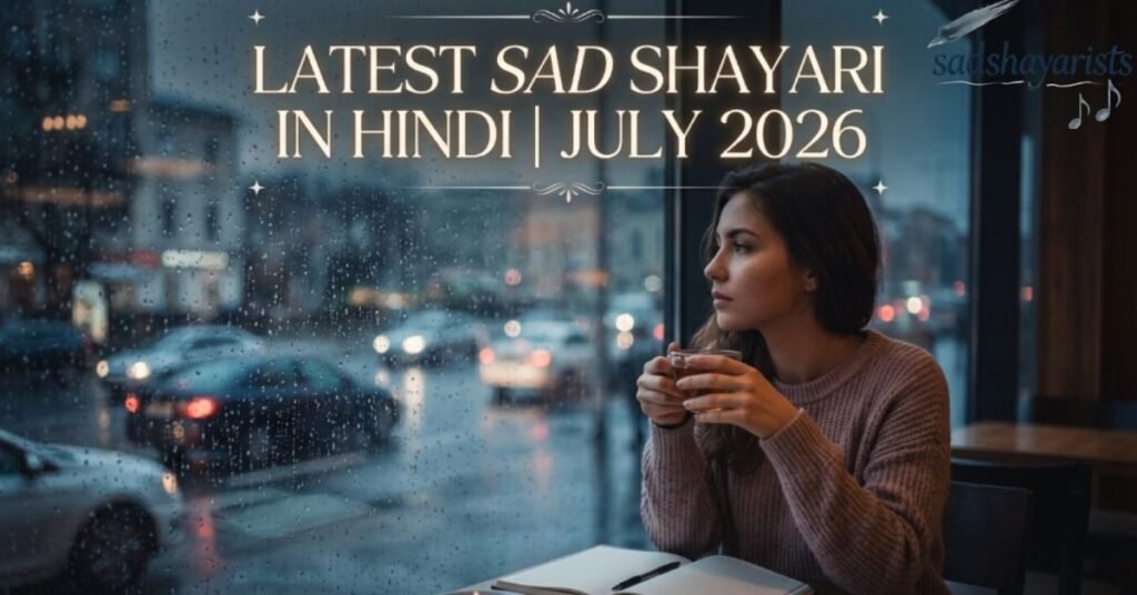 Latest Sad Shayari in Hindi |  September 2026