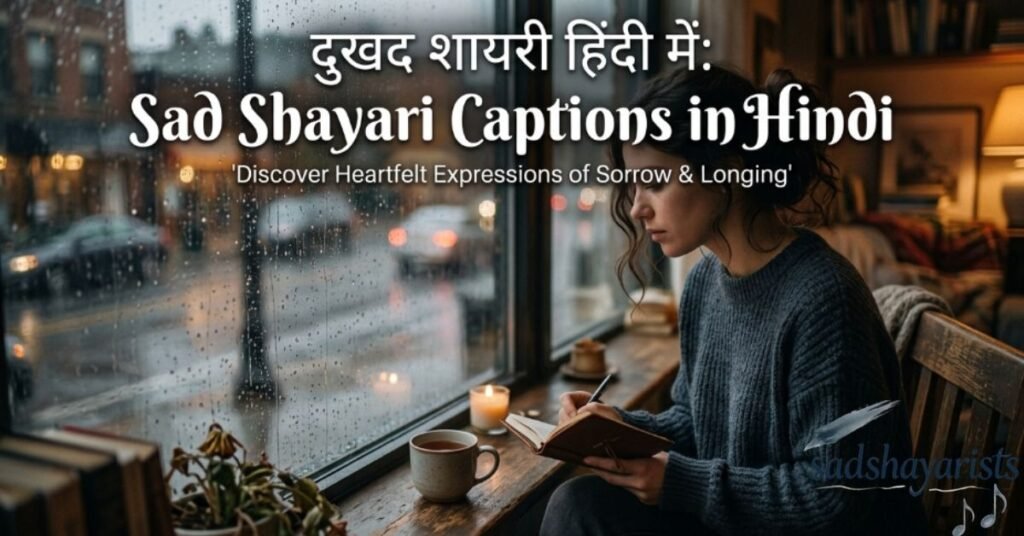 Sad Shayari Captions in Hindi