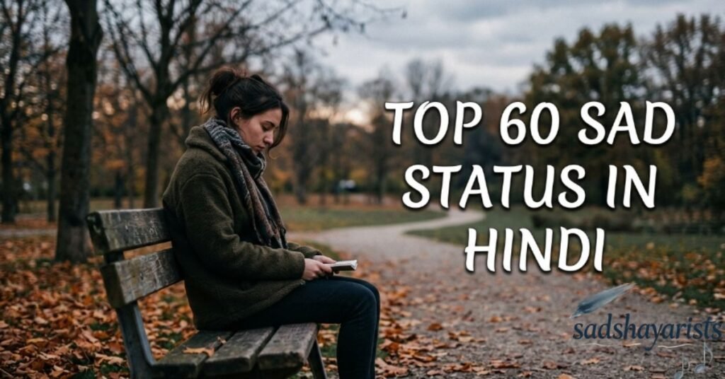 Top 60 Sad Status in Hindi