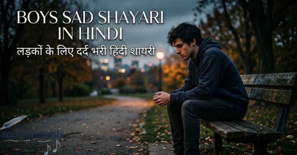 Boys Sad Shayari in Hindi