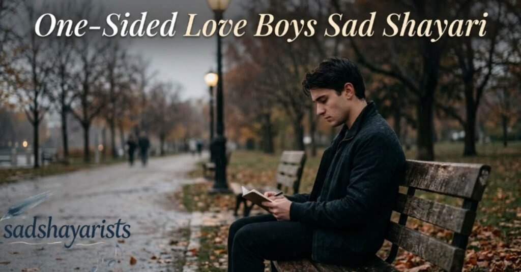 One-Sided Love Boys Sad Shayari