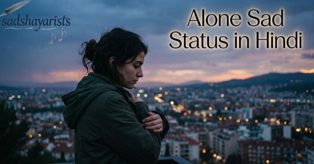 Alone Sad Status in Hindi