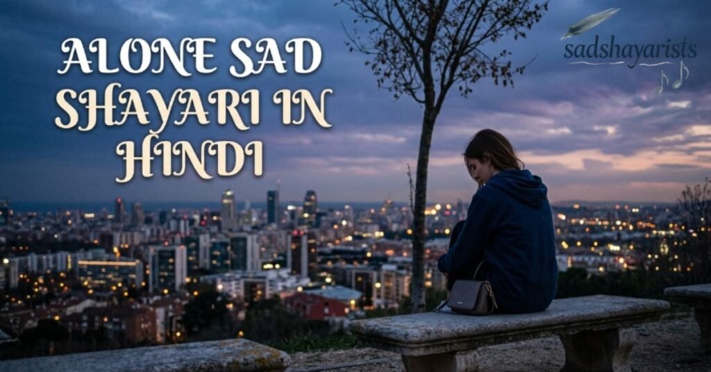 Alone Sad Shayari In Hindi