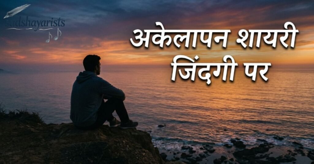 अकेलापन शायरी जिंदगी पर